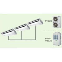 北海道・青森・岩手・秋田・宮城・山形・福島・業務用エアコン　東芝　天井吊形　同時トリプル　ワイヤレス　リモコン　ACSD28075X2　P280（10馬力）　スーパーパワーエコキュープ　三相200V